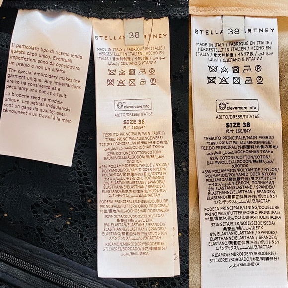 [Stella McCartney] Edith Black Corded Lace Bodycon Mini Dress - ASO Emma Watson - Picture 16 of 16